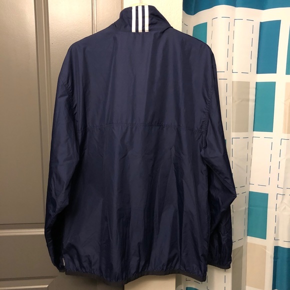 Vintage 2000's Adidas ClimaLite Windbreaker Jacket - Picture 2 of 8